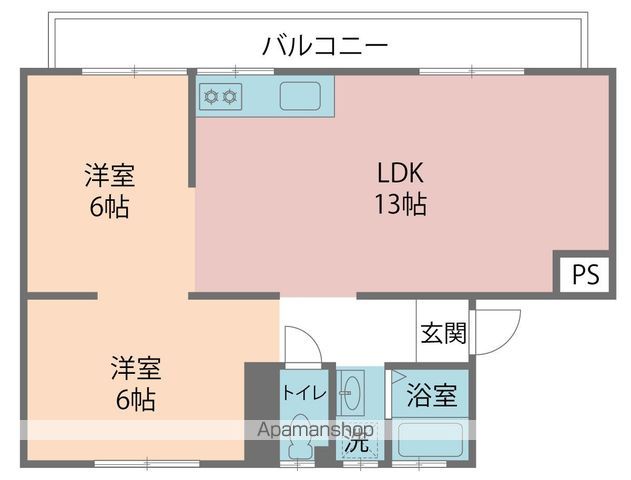 ＳＫハイツ 間取り
