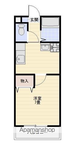 ハイツクラージュ 間取り