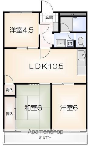 東洋ハイツ 間取り