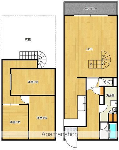 ＣＵＢＥ２１ 間取り