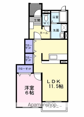 ティンバーハイツ 間取り