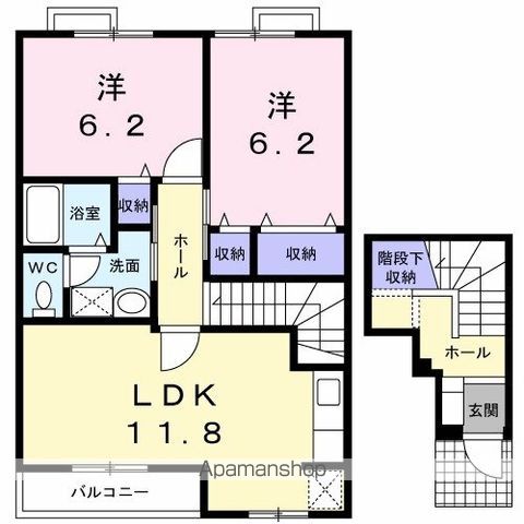ブルースカイＡ 間取り