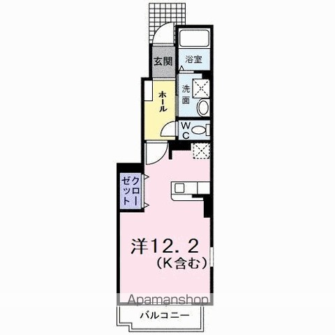 アンジェリカ　Ｅ 間取り