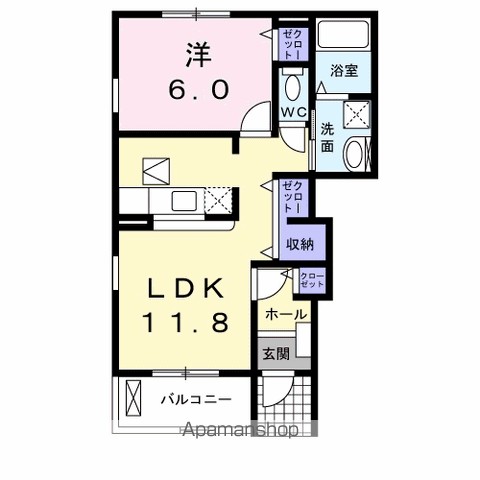 サニースクエアＢ 間取り