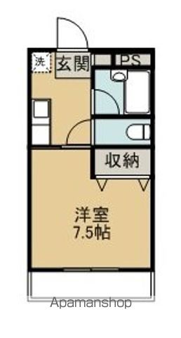 カレッジハウス北野 間取り