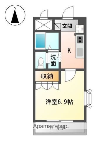 グランセ田宮Ⅱ 間取り