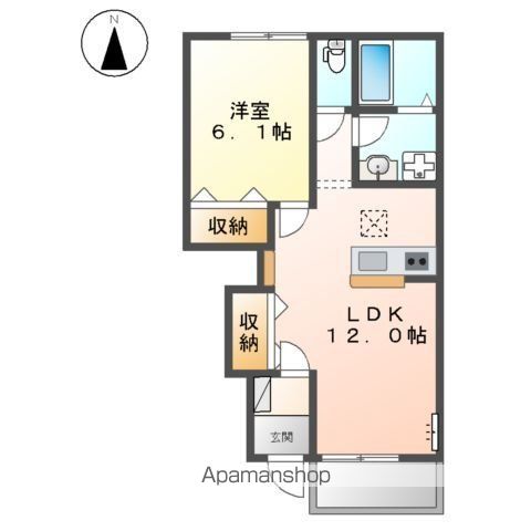 カネイコート日開野Ⅱ 間取り