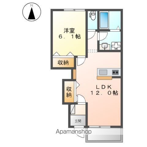 カネイコート日開野Ⅱ 間取り