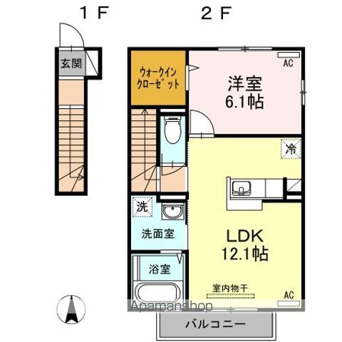 クレストコート 間取り