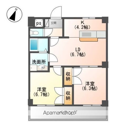 ルミナスハイム羽浦 間取り