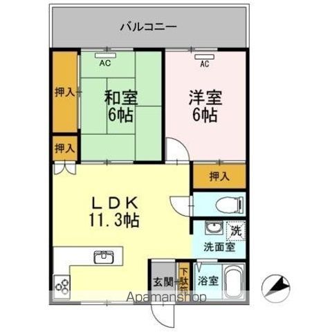 ハイツレーベン 間取り