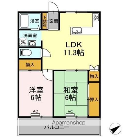 ハイツレーベン 間取り