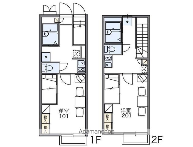 レオパレスＭｅｒｖｅｉｌｌｅ 間取り