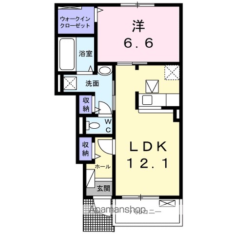 クック鮎喰 間取り