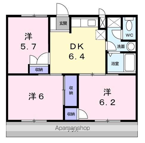 マツモトＧマンションＢ 間取り