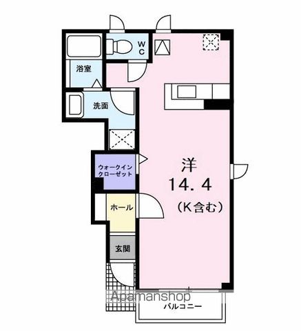 キャプリコートＢ 間取り