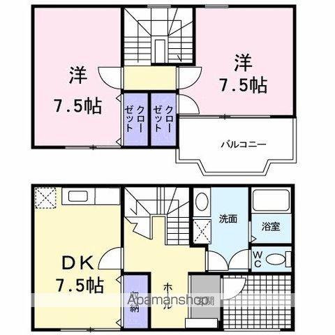 フィールドビーチ１ 間取り