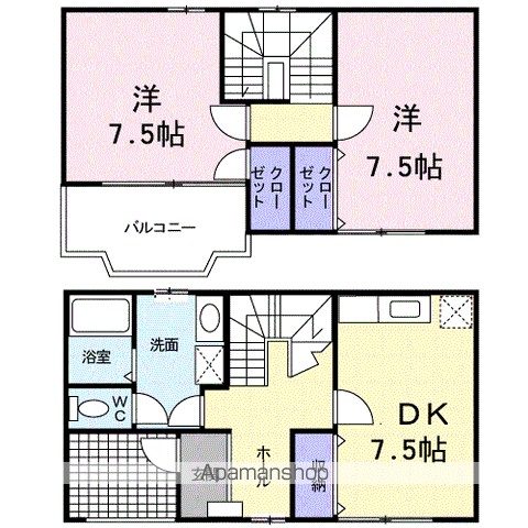 フィールドビーチ１ 間取り