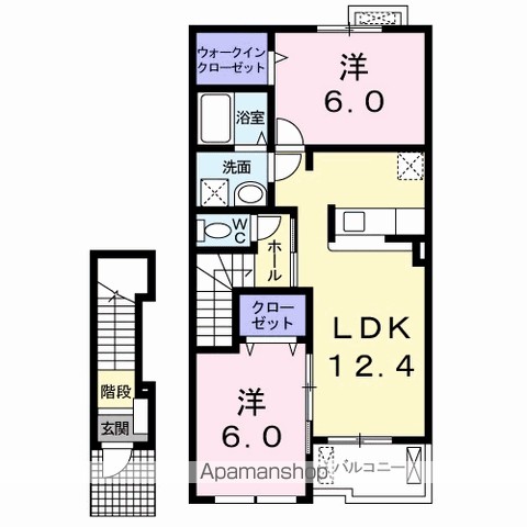 サニープレイスＢ 間取り