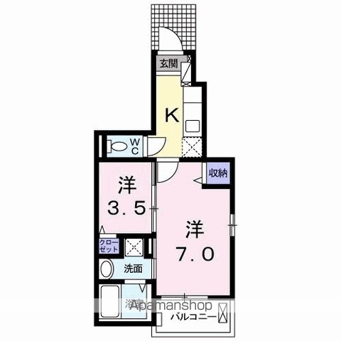 アグレアーブルＢ 間取り
