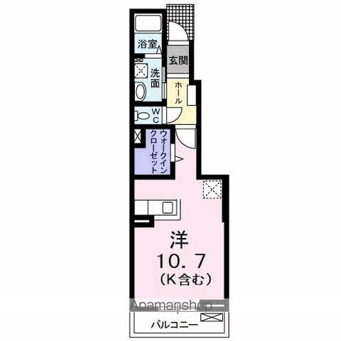 コーポ・ソレイユ 間取り