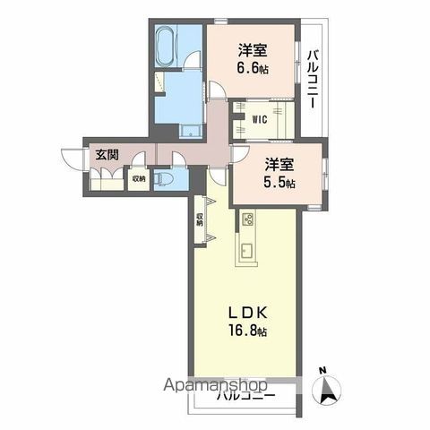 ベレオ安宅 間取り