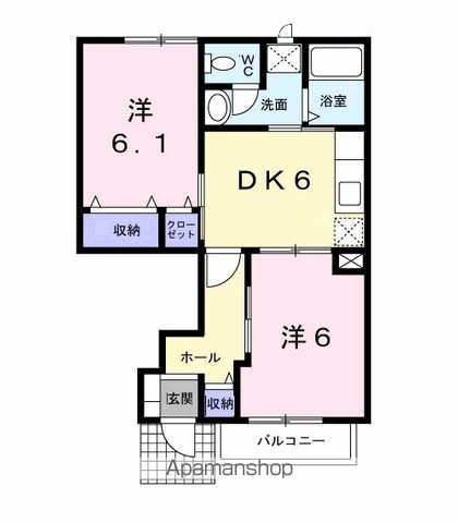 ウィルレジデンスⅡ 間取り