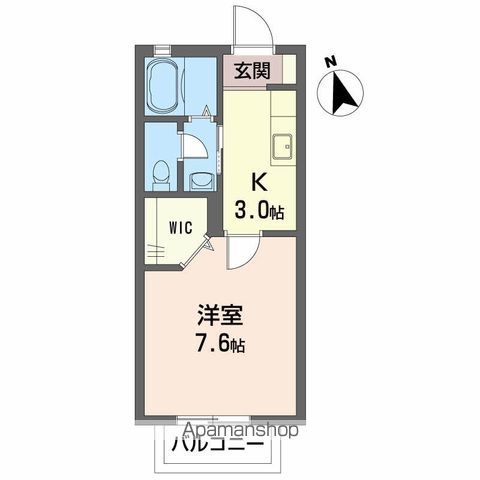 シャーメゾン　ＷｉｔｈーＫ 間取り
