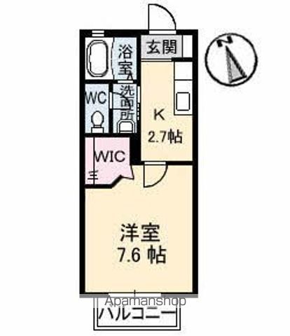 シャーメゾン　ＷｉｔｈーＫ 間取り