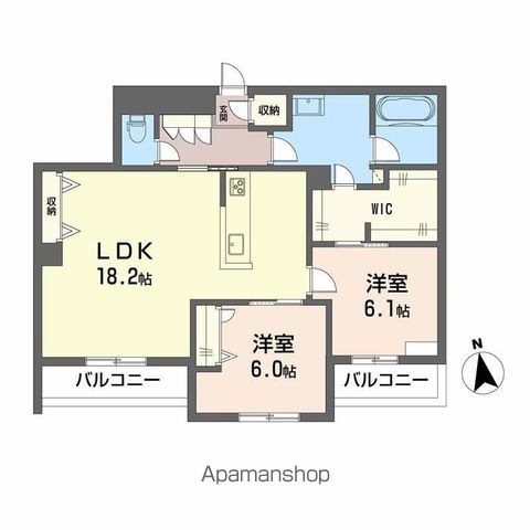 ベレオ安宅 間取り
