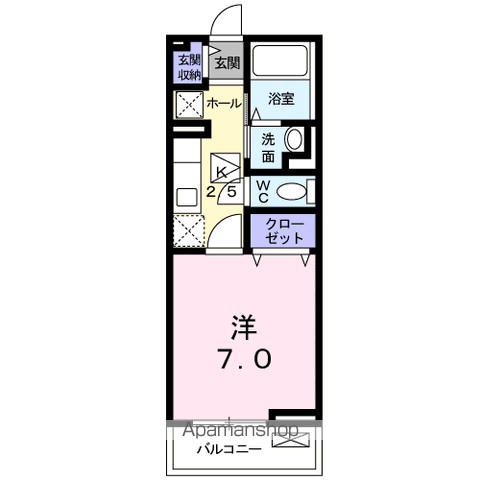 キルシュ　ブラウ 間取り