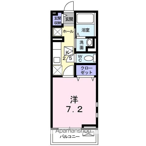 キルシュ　ブラウ 間取り