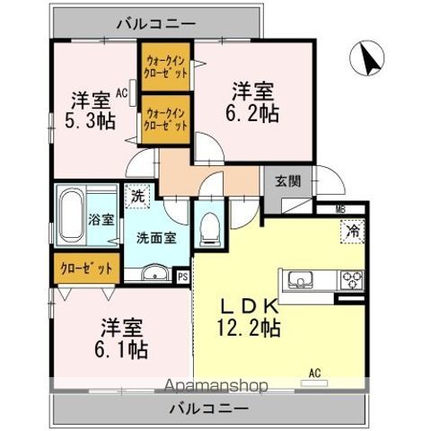 ラフィーナ 間取り