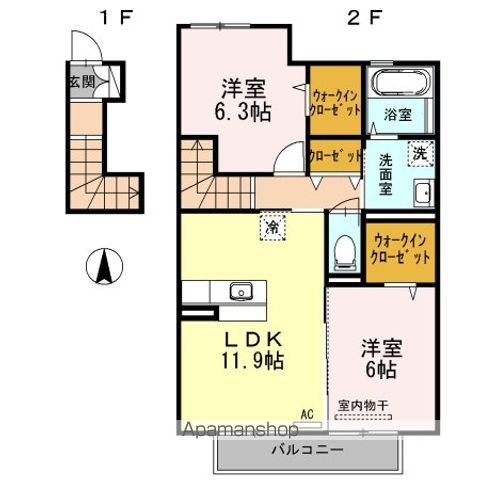 コンフォーティア　Ｍ 間取り