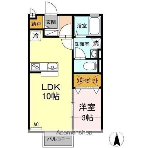 ヴィラセゾンⅢ 間取り