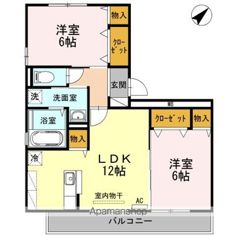 グランパルク 間取り