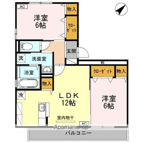 グランパルク 間取り