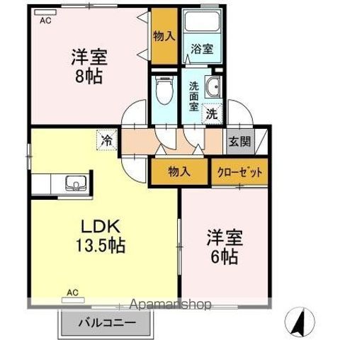 アムール２１　Ｃ棟 間取り
