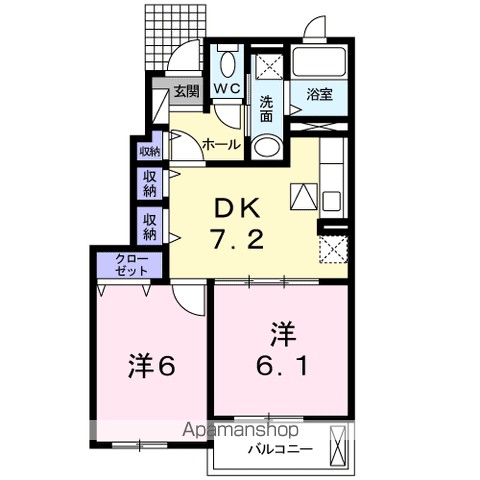 プランドール　アン 間取り