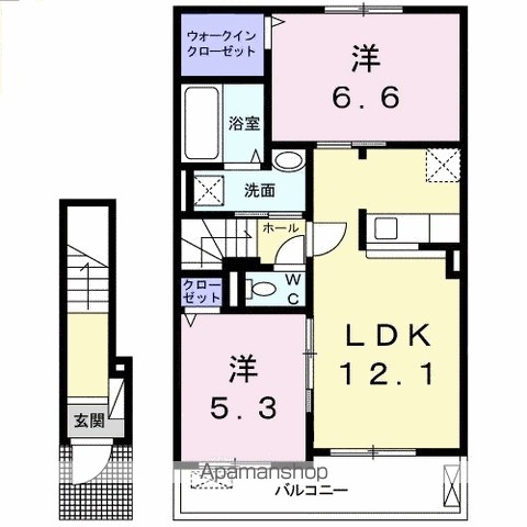 サンティエＡ 間取り