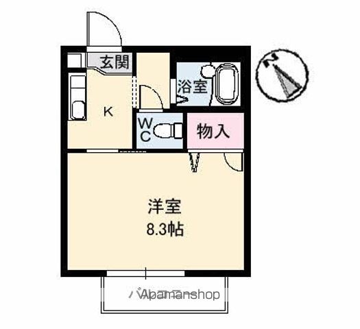 ＣＡＳＡ安宅　Ａ棟 間取り