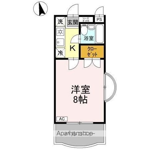 サンハイツ沖浜 間取り