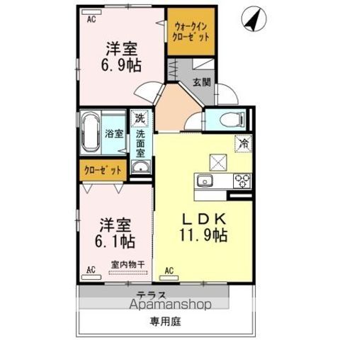 アムール２１　Ｅ棟 間取り