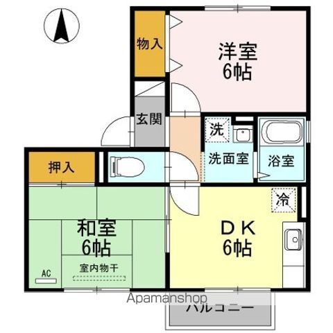 スイートハウス　ＩＩ棟 間取り