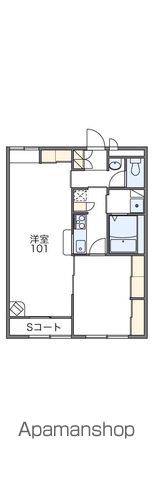 レオパレスアイコート川南 間取り