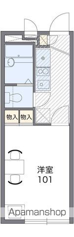 レオパレスドミール　板垣 間取り
