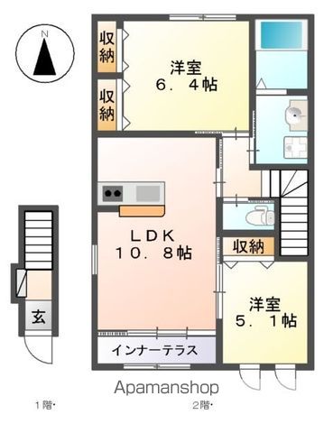 伊賀の郷　五番館 間取り
