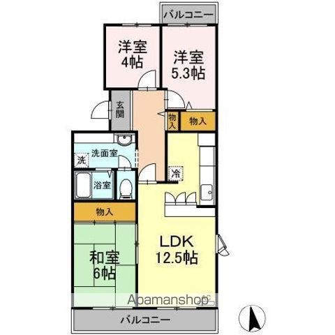 グレースソシア 間取り