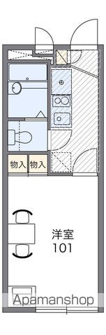 レオパレス吉野川 間取り
