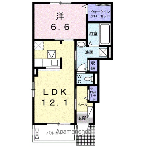 カーサ鳴門 間取り